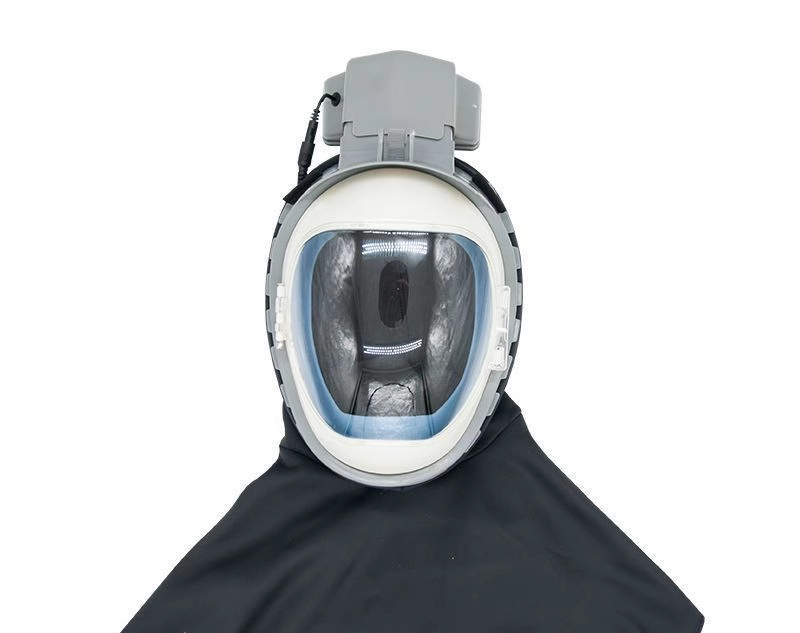 Woodworking Face Shield - Перезаряжаемый моторный очиститель воздуха с защитной