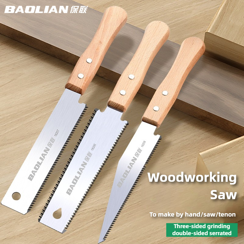 Woodworking Japanese Tools - Ручная пила в японском стиле, односторонняя/двусторонняя