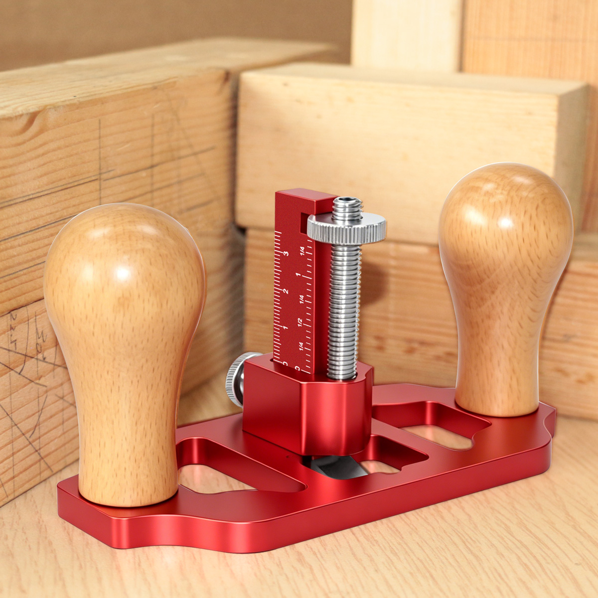Router Plane Hand - Ручной фрезерный рубанок, регулируемый по глубине,