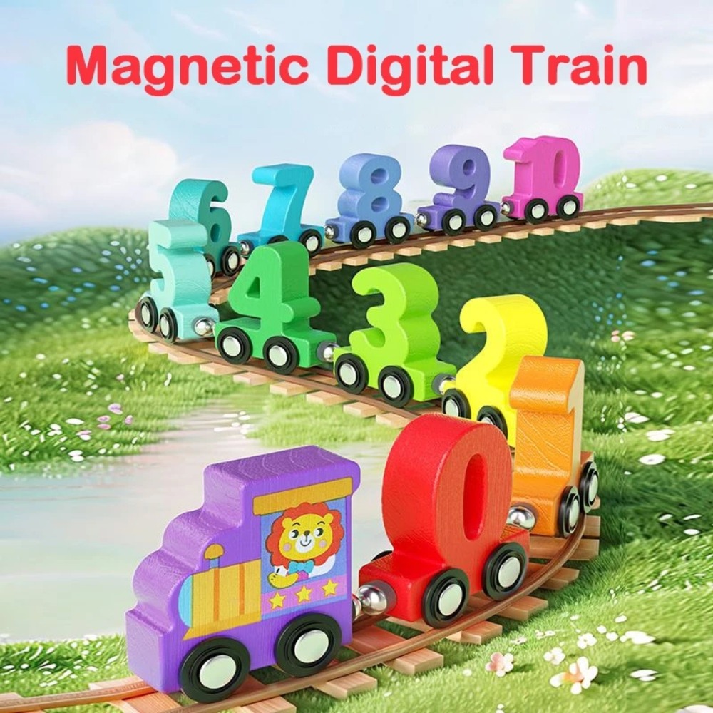 Woodworking Kids Toys - Набор из 10-100 цветных магнитных развивающих