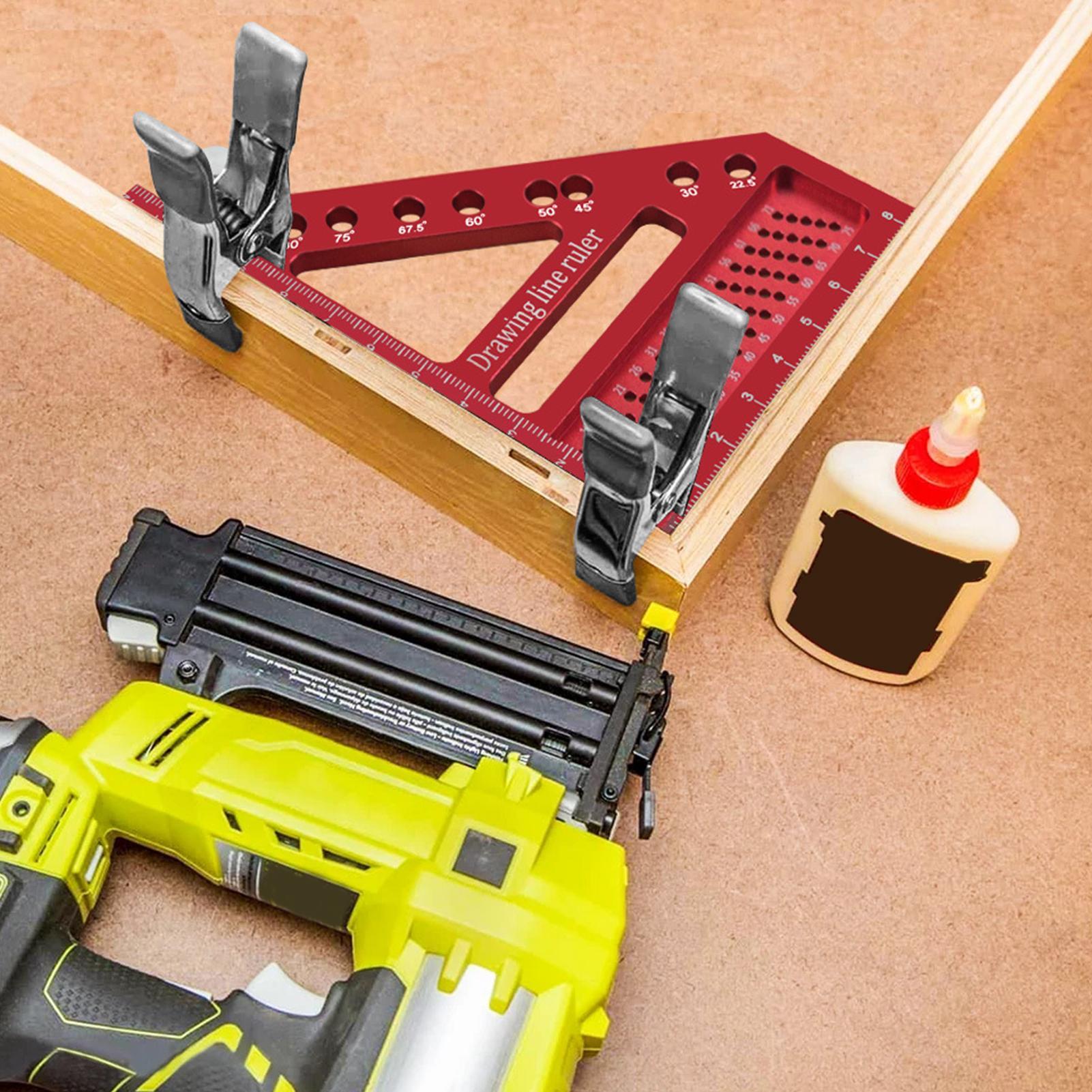 Woodworking For Engineers - 3D-транспортир для деревообработки, 22,5-90 градусов, высокоточный