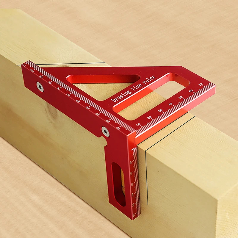Woodworking For Engineers - Столярный угломер из алюминиевого сплава, высокоточный