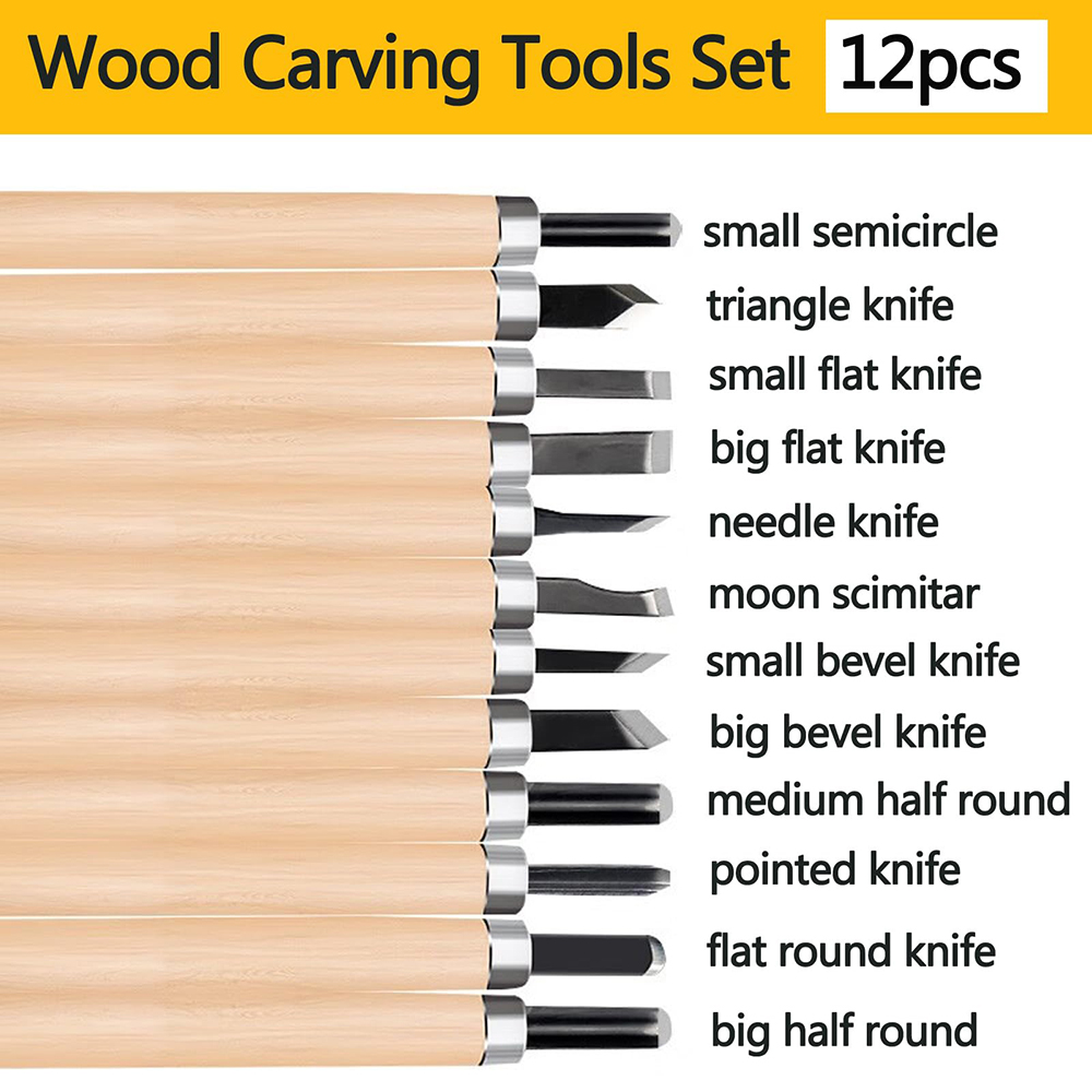 Woodworking Kits For Beginners - Профессиональный набор долот для резьбы по