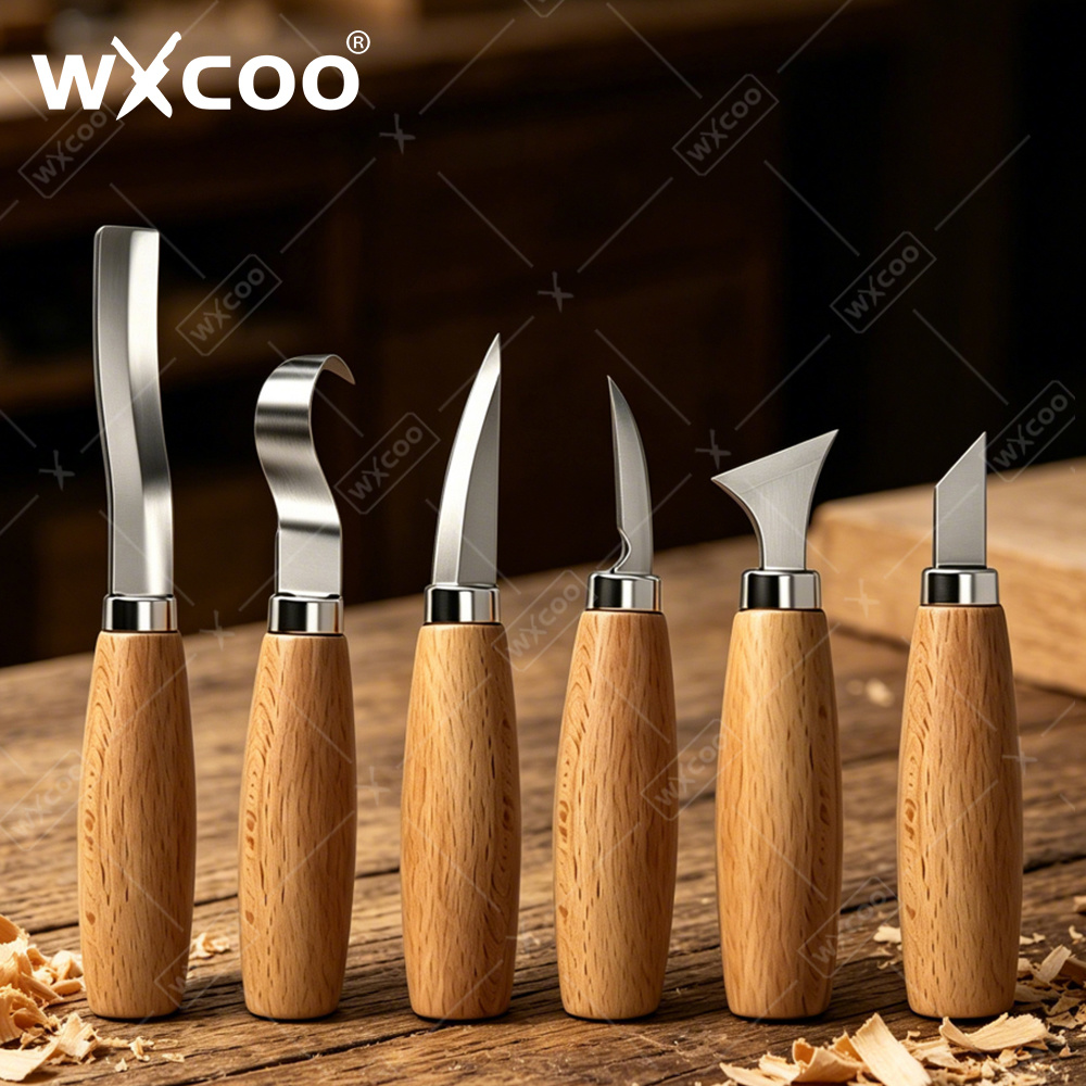 Woodworking Product - Эргономичный нож-долото WXCOO для резьбы по
