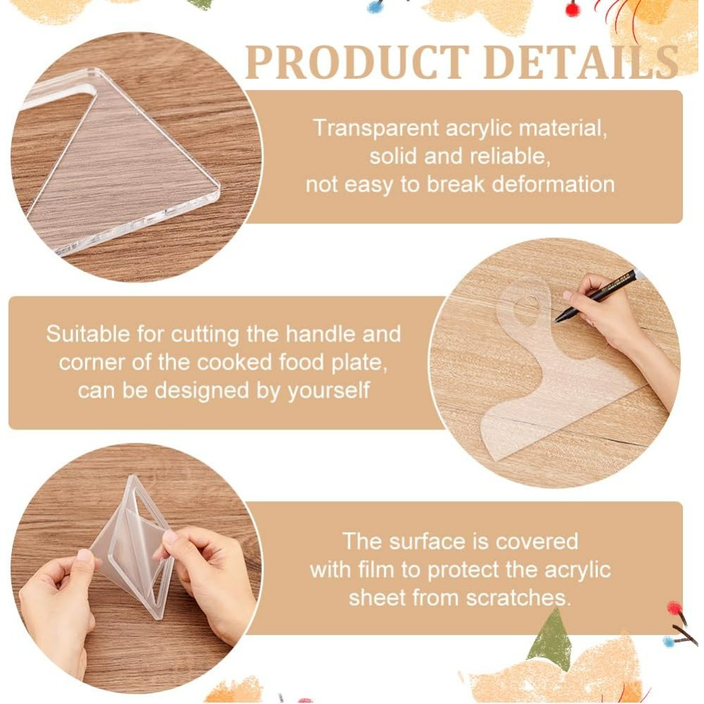 7 шт., шаблон для мясных издел – обзор и цена Woodworking Product