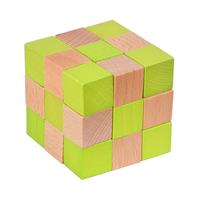 Деревянный кубик змеи, головол – обзор и цена Woodworking Kids Toys