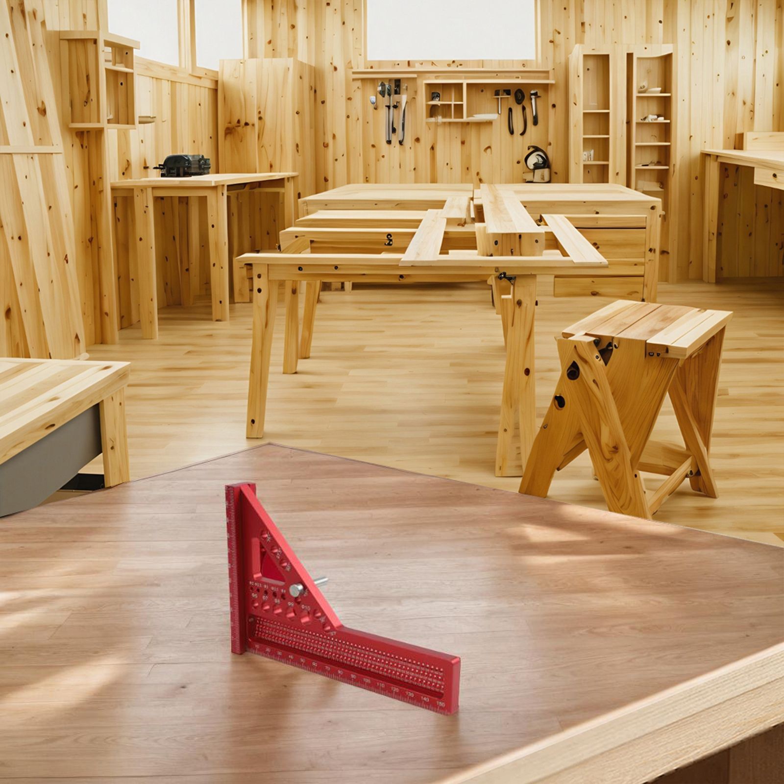 Красный 3D-угломер для плотник – обзор и цена Woodworking For Engineers