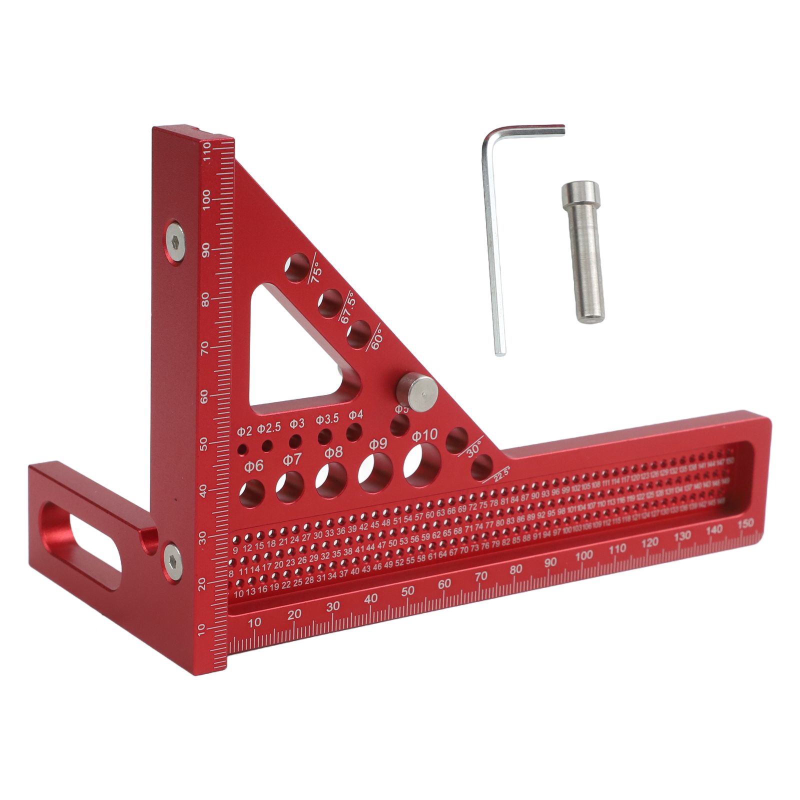 Красный 3D-угломер для плотник – обзор и цена Woodworking For Engineers
